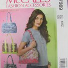 McCall M7369 handbag double handle purse pattern UNCUT McCall M7369 handbag double handle purse pattern UNCUT