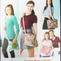 Simplicity 2164 shoulder tote handbag pattern uncut