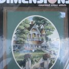 Dimensions Lovely Victorian Home on lake counted cross stitch kit 3874 sealed