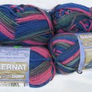 Bernat Softee Chunky yarn Country Ombre 11.5 ounces total Bernat Softee Chunky yarn Country Ombre 11.5 ounces total