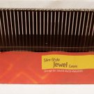50 Belkin slim style jewel cases CD DVD clear/black new sealed