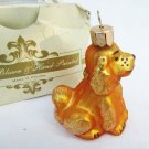Cocker Spaniel dog hand blown glass ornament Poland Impuls & box vintage Cocker Spaniel dog hand blown glass ornament Poland Impuls & box vintage