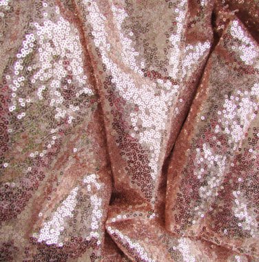 Sequin party tablecloth rose gold 60x80 weddings parties