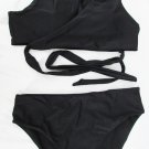 Ruuhee black bikini two piece swimsuit size XL new Ruuhee black bikini two piece swimsuit size XL new