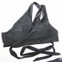 Ruuhee black bikini two piece swimsuit size XL new