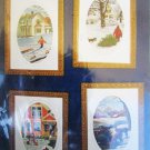Candamar Designs Embellished cross stitch Christmas Heirlooms 4 pictures kit