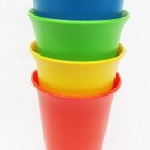 Tupperware bell tumbler cups 4 primary colors great shape 7 oz vintage Tupperware bell tumbler cups 4 primary colors great shape 7 oz vintage