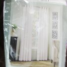 Newport 100% cotton panel white grommet 50 x 63" new in package