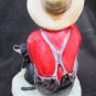 Goebel Normal Rockwell figurine Boy Sitting with Dog W. Germany 4 1/2"