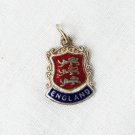 England charm W.B. Silver enamel sheid pattern small England charm W.B. Silver enamel sheid pattern small