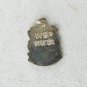 England charm W.B. Silver enamel sheid pattern small