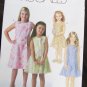 McCall M4433 children & girls dress & jumpsuit sizes 3 4 5 6 Uncut pattern