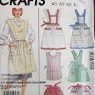 McCall 781 vintage apron patterns bib or waist styles Uncut all sizes