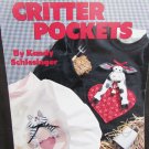 Leisure Arts 1363 Critter Pockets booklet 5 designs