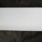 Tupperware cheese butter lid # 518 frosted white Tupperware cheese butter lid # 518 frosted white