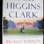 Mount Vernon Love Story signed Mary Higgins Clark hardcover