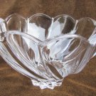 Waterford Marquis Windflower crystal small bowl 5 1/2" diameter scalloped edge
