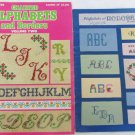Alphabet Monograms Borders 2 cross stitch craft books Leisure Arts 57 & Hotspot