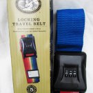 Lewis N Clark Locking travel belt resettable 3 dial blue new in box 2x80" Lewis N Clark Locking travel belt resettable 3 dial blue new in box 2x80"