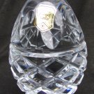24% lead crystal egg made Poland paperweight large 4 1/4" tall with sticker 24% lead crystal egg made Poland paperweight large 4 1/4" tall with sticker