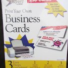 Ampad white acid free 250 business card heavyweight printing stock #35596 Ampad white acid free 250 business card heavyweight printing stock #35596