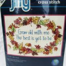 Jiffy cross stitch kit Grow old with me sealed complete Jiffy cross stitch kit Grow old with me sealed complete