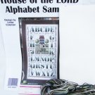 House of the Lord Alphabet Sampler cross stitch kit complete Linda Coleman