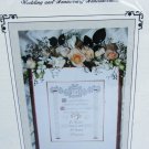 Cross stitch kit Legacy of Love for Wedding or Anniversary announcement complete