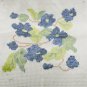 Rug canvas printed flower leaf design for pillow cushion