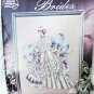 Elegant Bride cross stitch kit complete beads fabric floss American School design
