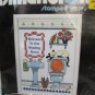 Dimensions bathroom Reading Room Welcome stamped cross stitch kit