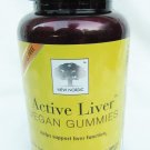Active Liver Vegan 60 Gummies peach mango flavor New Nordic bottle Active Liver Vegan 60 Gummies peach mango flavor New Nordic bottle
