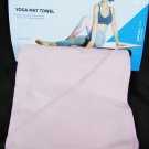 Mission Yoga mat towel pink Vapor Active Cooling quick dry 24.5x60" NWT