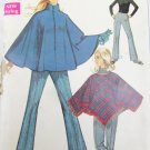 Simplicity 7871 ladies poncho and bell bottom pants size 14 uncut pattern Simplicity 7871 ladies poncho and bell bottom pants size 14 uncut pattern
