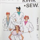 KWIK Sew 2118 collar & Dickies pattern one size unused