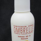 L'Oreal Sunscreen Spray Ombrelle Sunless SPF 12 Medium 4 oz bottle L'Oreal Sunscreen Spray Ombrelle Sunless SPF 12 Medium 4 oz bottle
