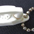 Princess Phone keychain vintage creamy white doll house miniature