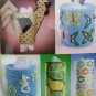 Plastic Canvas Bag Holders 5 patterns including chicken