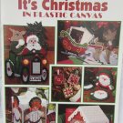 Leisure arts 1661 plastic canvas pattern book It's Chrismas with 39 projects