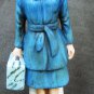 Avon Calling 1975 lady sales women figurine Club bottle 7 3/4" great shape