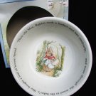 Wedgwood Peter Rabbit cereal bowl new in box Wedgwood Peter Rabbit cereal bowl new in box