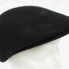 Crofts & Barrow black wool beret ladies hat size small medium