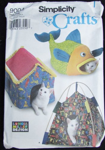 Simplicity 9004 cat beds thee versions UNCUT patten
