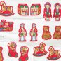 Cranston print works old fashioned stuffed toy fabric panel