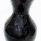 Purple Amethyst bud vase fluted top 5 1/4"