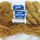 Bucilla tapestry wool 6.3 oz total gold color 085 vintage Bucilla tapestry wool 6.3 oz total gold color 085 vintage