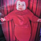 Baby Devil size 0-6 months bunting with tail hood new in pkg Cinema Secrets Baby Devil size 0-6 months bunting with tail hood new in pkg Cinema Secrets