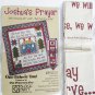 Joshua's Prayer quilt wall hanging pattern with hand printed fabric Block Party