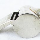 Acme Thunderer Whistle made England with ball silver tone