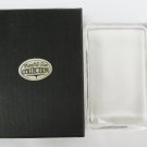 Waterfall Glass paperweight blank in box add your cross stitch or picture craft Waterfall Glass paperweight blank in box add your cross stitch or picture craft
